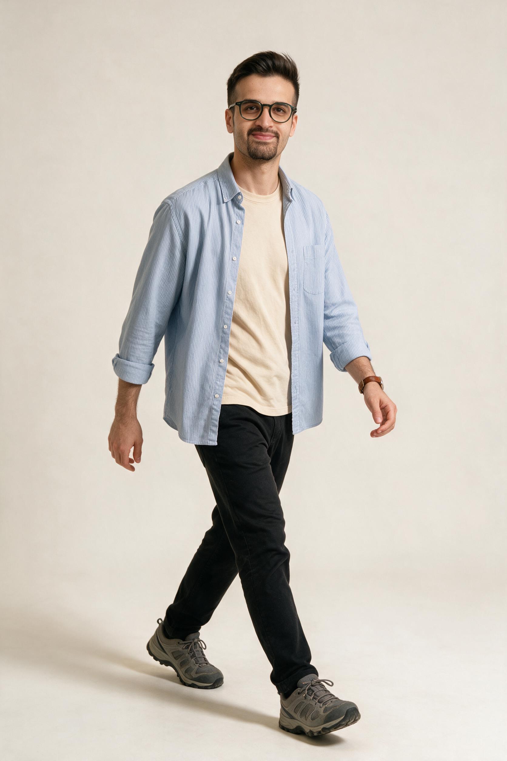 Walking — verified likeness render